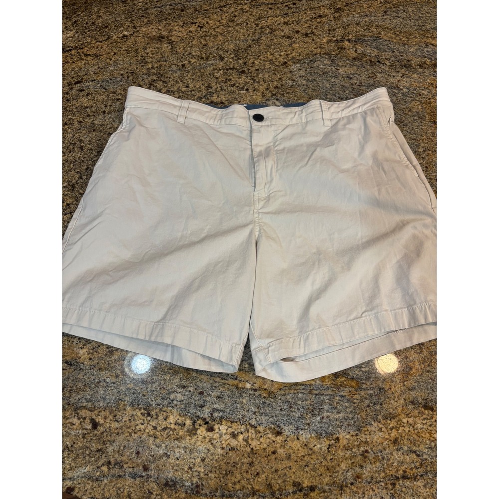 Rails Mens Laguna Shorts Light Bone Off White Stretch Cotton Blend Size XL‎ Golf